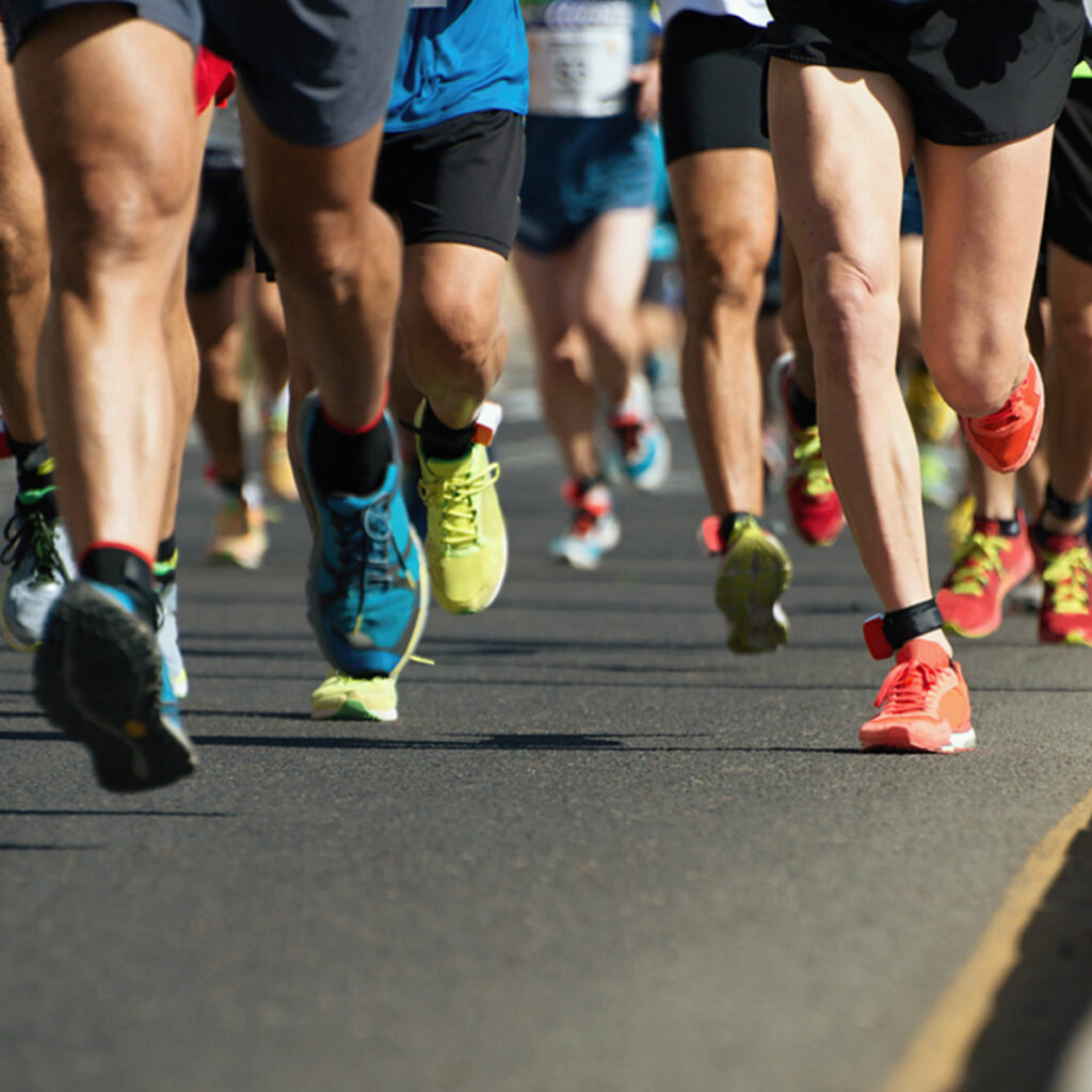 Comparaison avec le jogging et le running Comparaison avec le jogging et le running